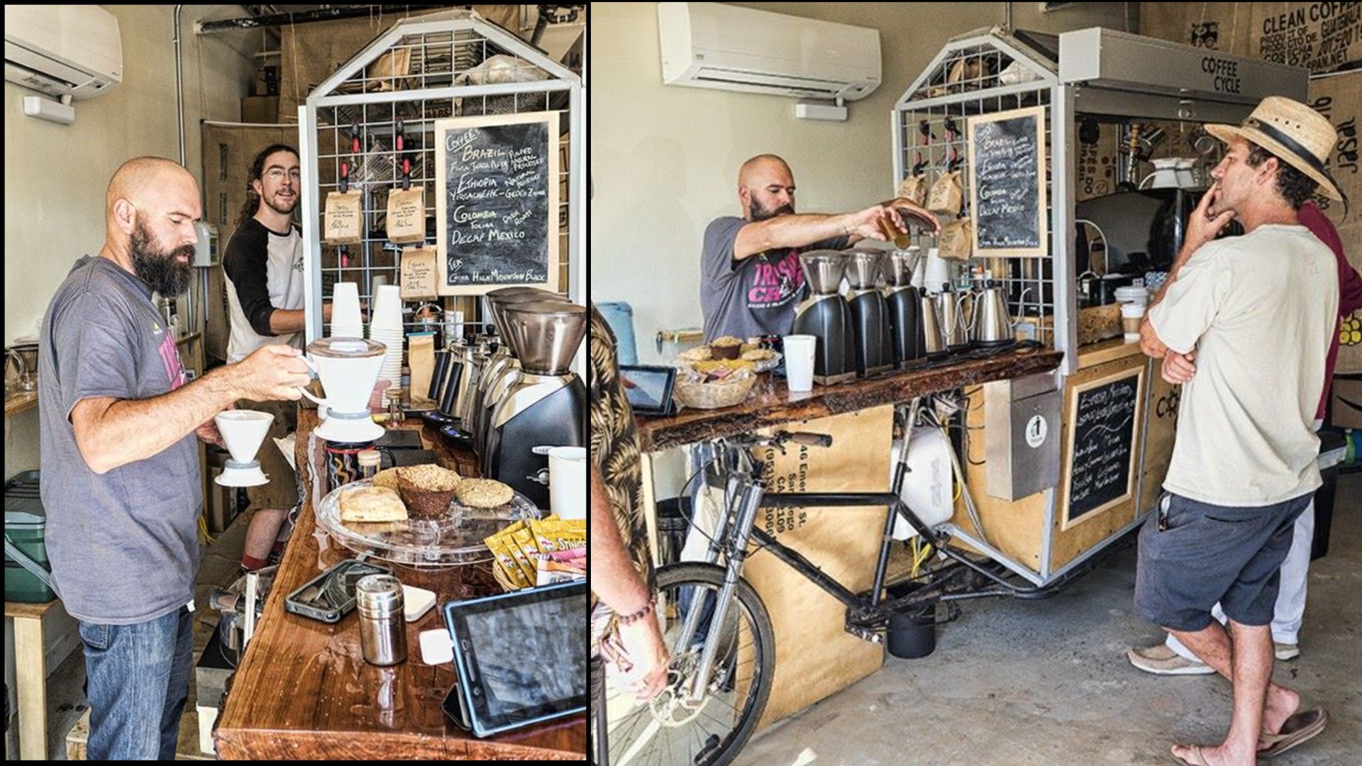 Roast! West Coast Collabs with Coffee Cycle Roasting in San Diego, CA.