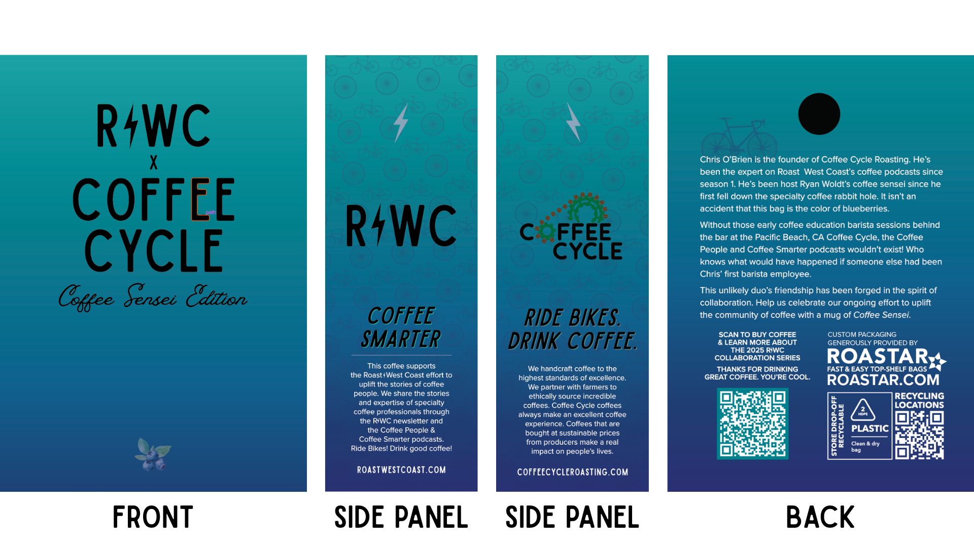 Roast! West Coast Collabs with Coffee Cycle Roasting in San Diego, CA.