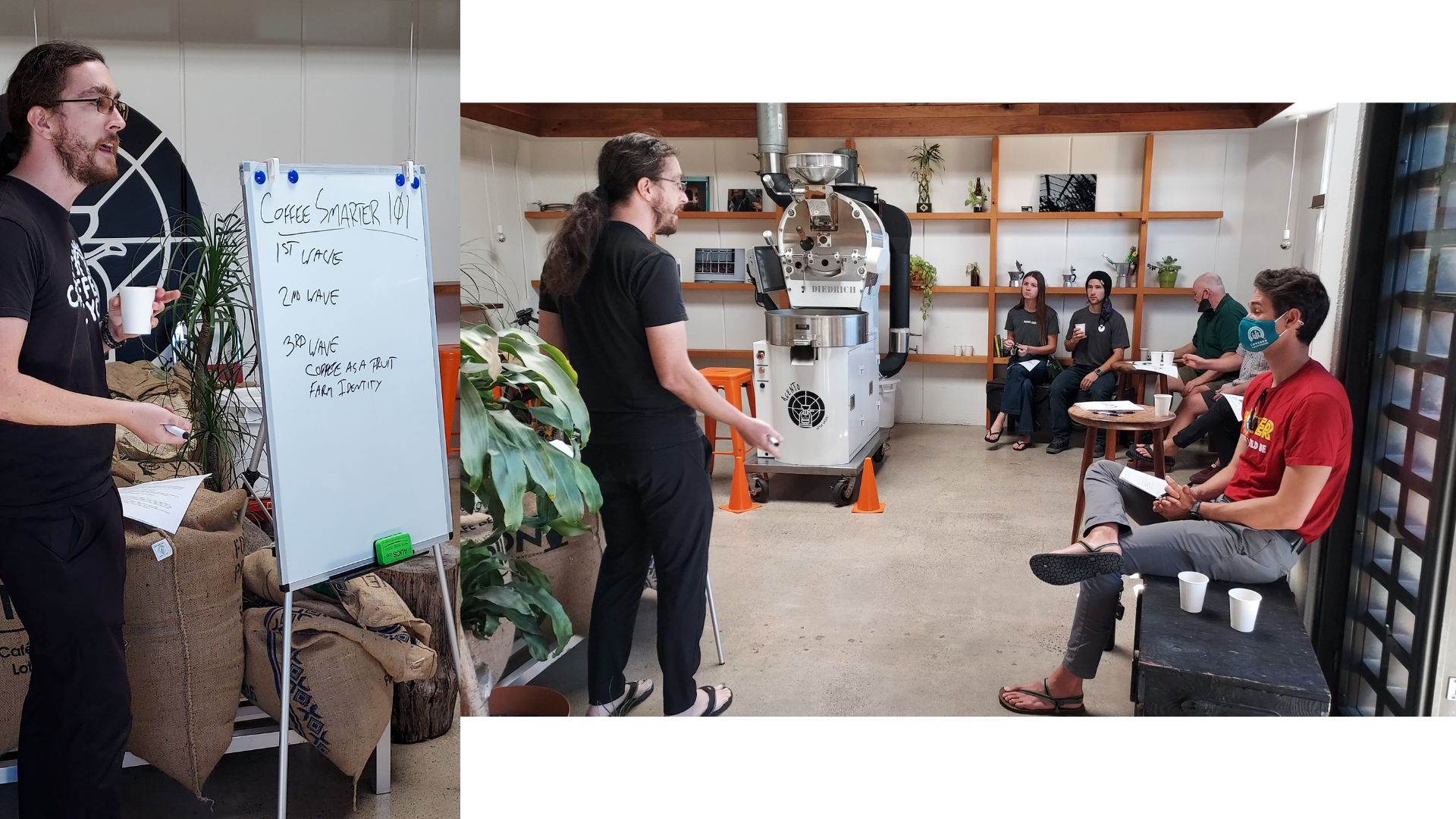 Roast! West Coast Collabs with Coffee Cycle Roasting in San Diego, CA.