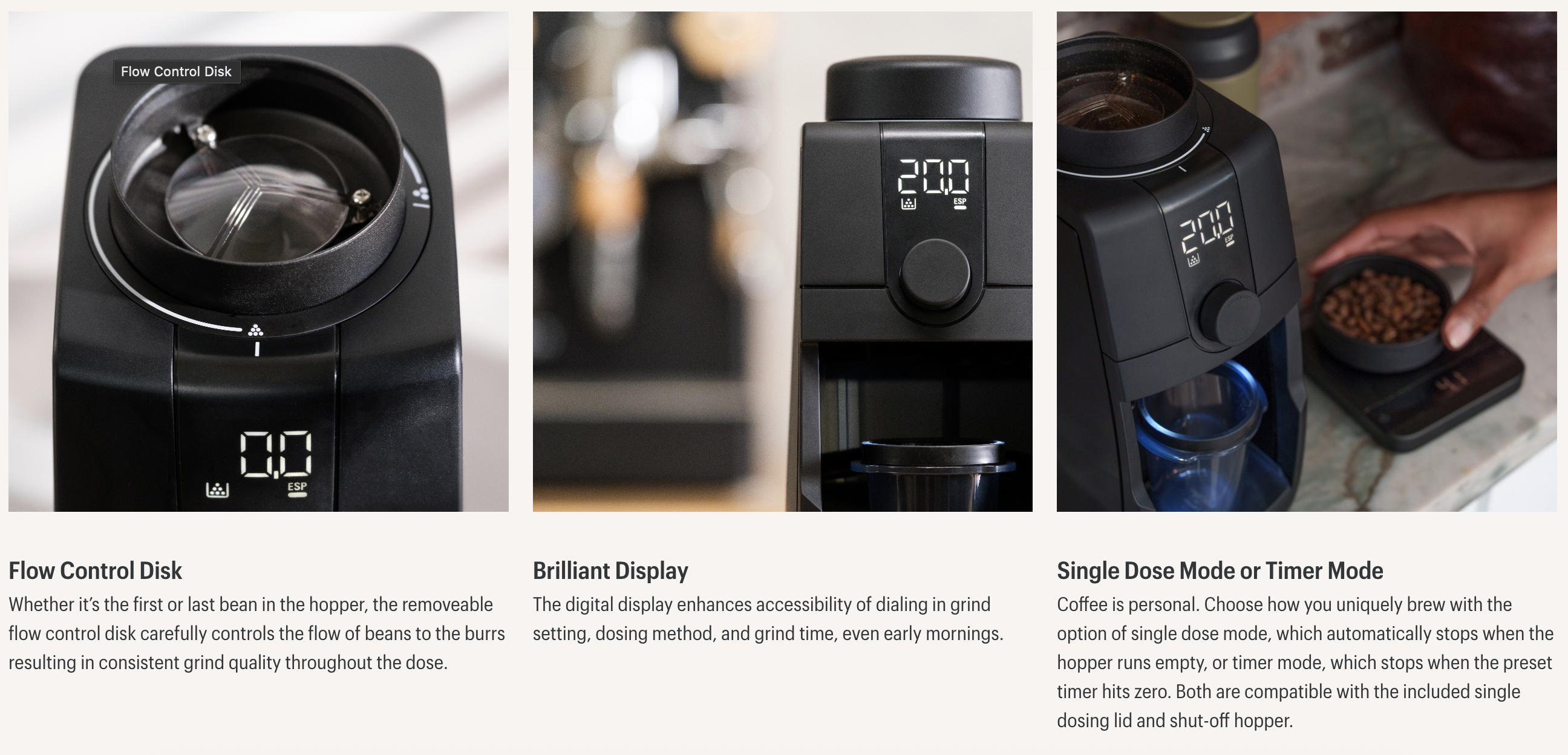 Phil McKnight, President of Global Specialty Coffee At Breville shows us the Encore ESP Pro.