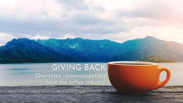 Coffee With A Side Of Community Giving.